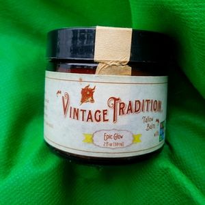 Vintage Tradition Tallow Balm in Epic Glow (2fl oz / 59ml jar)